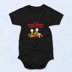 The Great Pumpkin Charlie Brown Funny Cute Baby Onesie