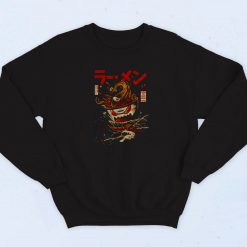 The Great Ramen Off Kanagawa 90s Sweatshirt Fashion