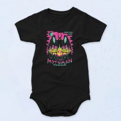 The Mothman Horror Artwork Baby Onesie