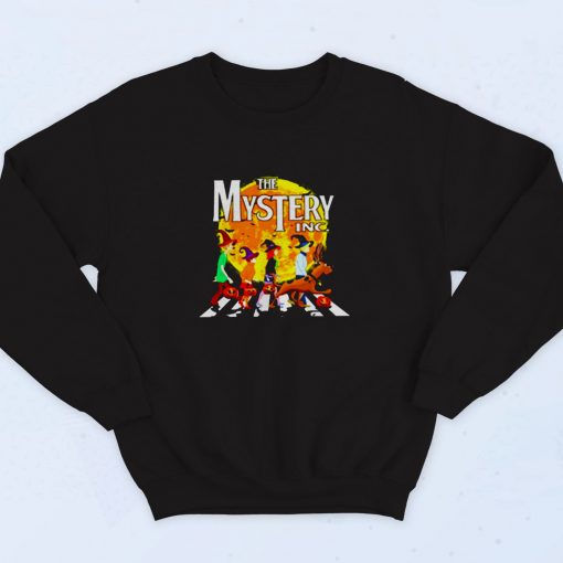 The Mystery Scooby Doo Abbey Road 90s Sweatshirt Fashion