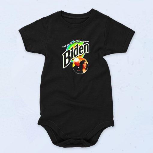 The Quicker Sniffer Upper Biden Cute Baby Onesie