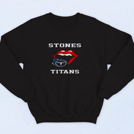 The Rolling Stones Titans 90s Sweatshirt Fashion