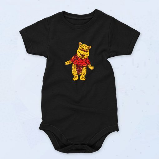 The Scary Pooh Cute Baby Onesie