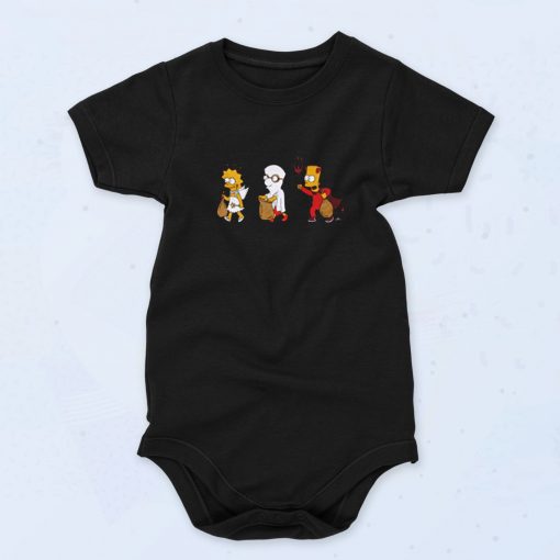 The Simpsons Halloween Cute Baby Onesie