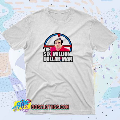 The Six Million Dollar Man 70s Movie T Shirt