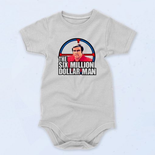 The Six Million Dollar Man Vintage Movie Baby Onesie