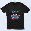 The Smurfs Tv Series Animated Poster 90s T Shirt Style