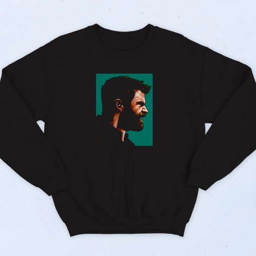 Thor Portrait 90s Sweatshirt Fashion