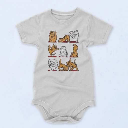 Tigers Yoga Funny Meme Baby Onesie