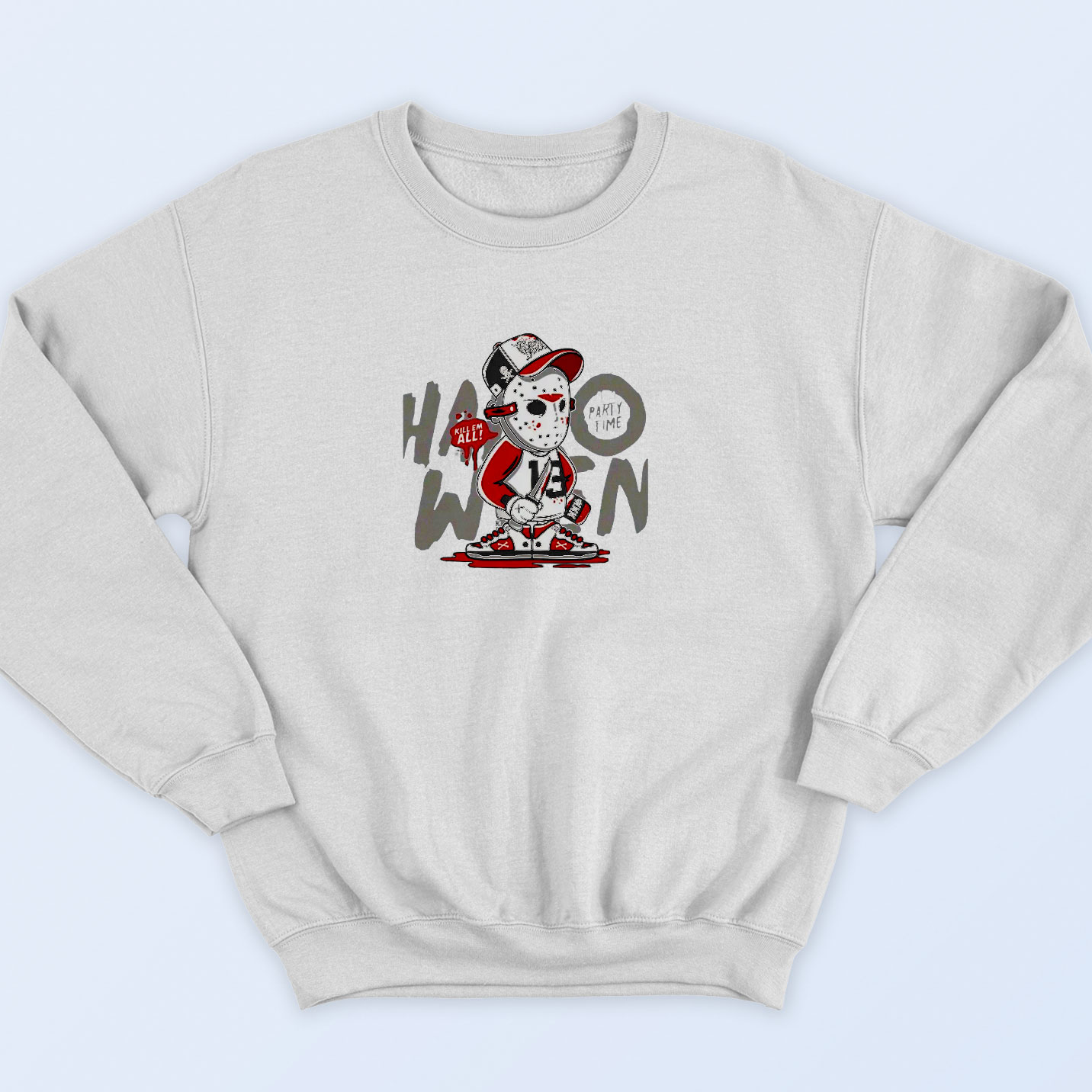 Time Kill Them All Jason Voorhees Sweatshirt - 90sclothes.com