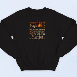 Truckers Wife 90s Sweatshirt Fashion