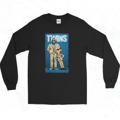 Twins Mr Burns Skeletor Poster Long Sleeve Style