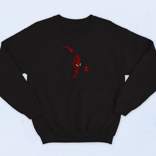 Typeface Spidey 90s Sweatshirt Fashion