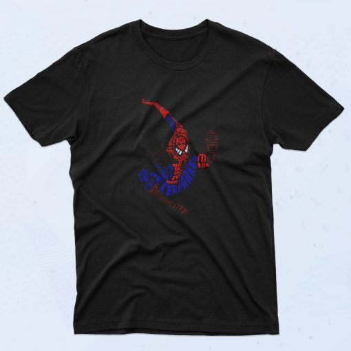 Typeface Spidey 90s T Shirt Style