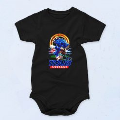 Ultra Sonic The Hedgehog Tennessee Titans Cute Baby Onesie