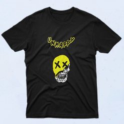 Unhappy Shredded Smile Lil Pump 90s T Shirt Style