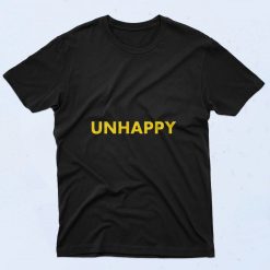 Unhappy T Shirt 90s T Shirt Style