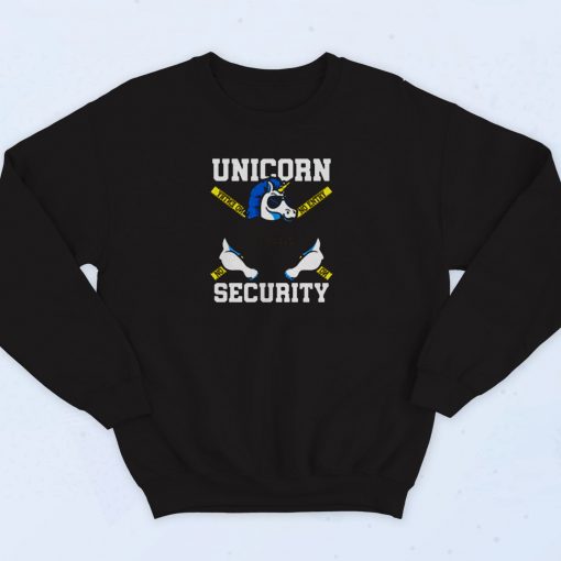 Unicorn Security 90s Sweatshirt Fashion