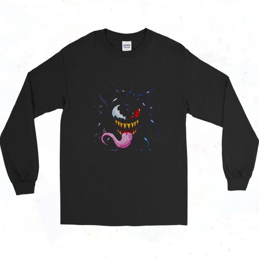 Venom Symbiotes Gengar Long Sleeve Shirt Style