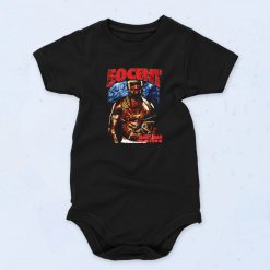 Vintage 50 Cent Hip Hop Rap Eminem Cute Baby Onesie