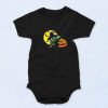 Vintage Baby Yoda Halloween Cute Baby Onesie