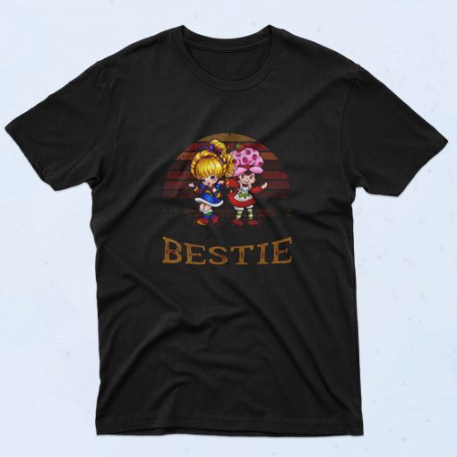 Vintage Retro Bestie Strawberry Shortcake 90s T Shirt Style