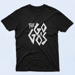 Vintage The Go Gos Band Logo Music 90s T Shirt Style