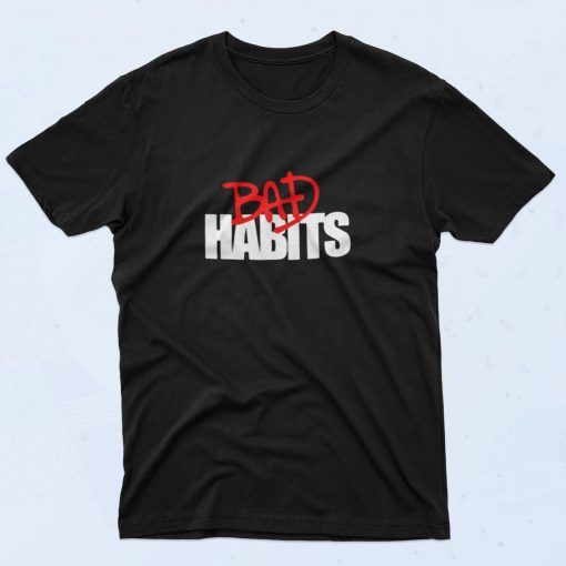 Vlone X Nav Bad Habits Drip Vintage 90s T Shirt Style