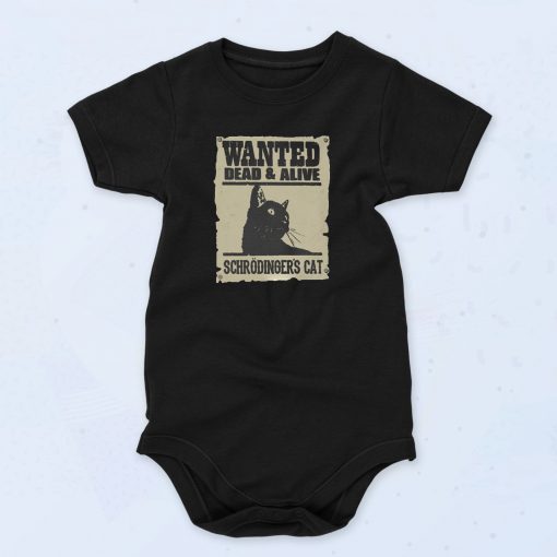 Wanted Shrodinger's Cat Unisex Baby Onesie