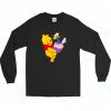 Winnie The Pooh Design Long Sleeve Shirt Style