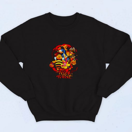 Winnie The Pooh Disney Halloween 90s Sweatshirt Fashion