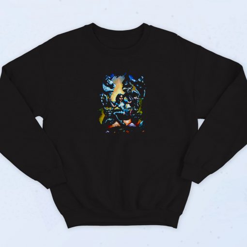 Wonderland 90s Sweatshirt Fashion