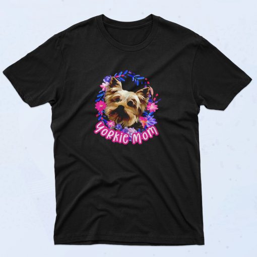 Yorkie Mom Yorkshire Hanes Tagless 90s T Shirt Style