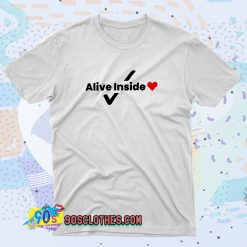 Alive Inside Tick Graphic T Shirt