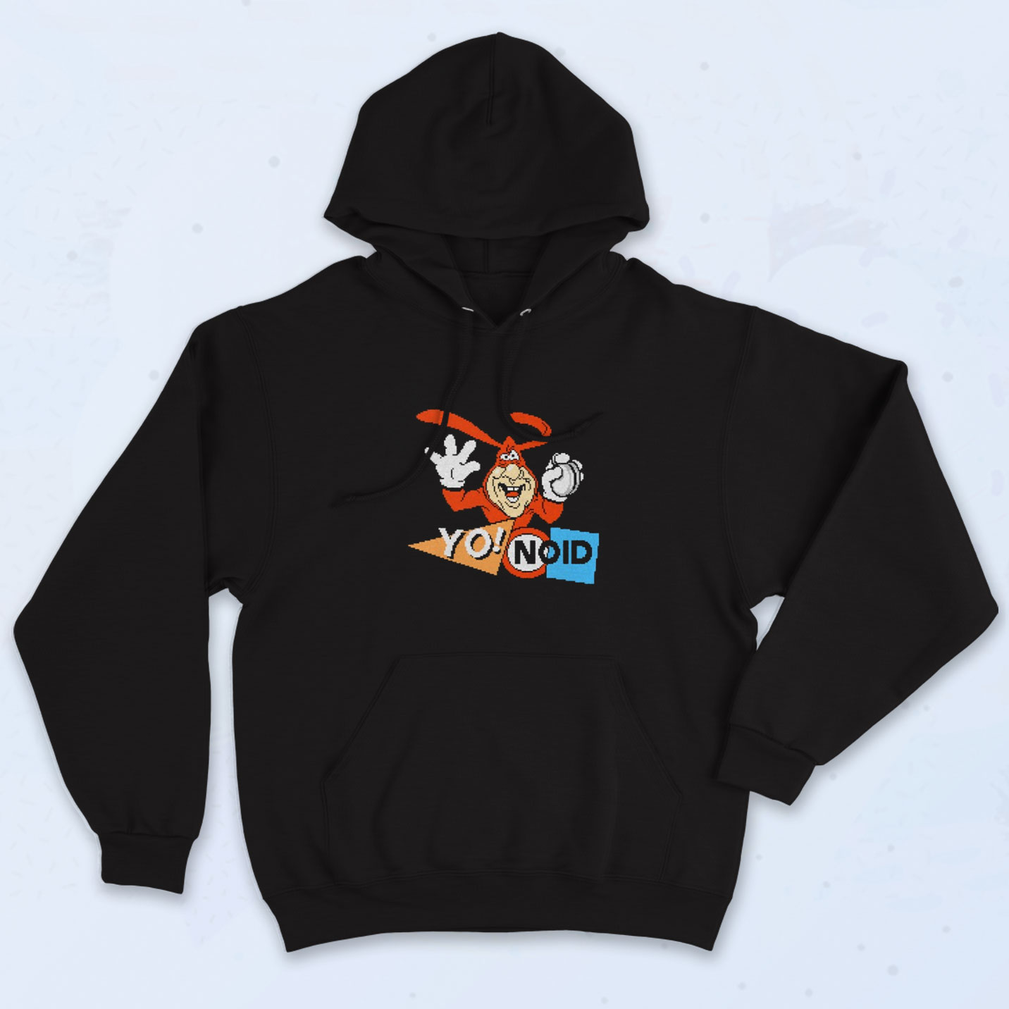 Avoid Yo the Noid Funny Cartoon Hoodie - 90sclothes.com