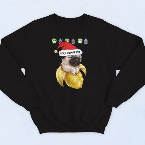 Baby Pug 2020 Christmas Sweatshirt