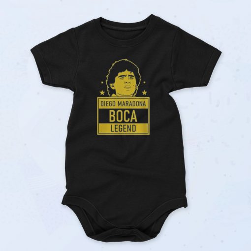 Boca Legend Maradona Fashionable Baby Onesie