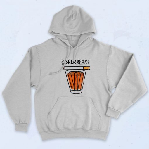 Breakfast Cigarette Smoke Hoodie