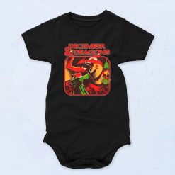 Christmas December & Dragons Custom Unisex Baby Onesie