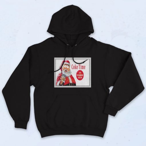 Coke Time Marijuana Christmas Hoodie