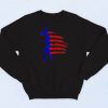 Distressed Usa Flag Patriotic Sweatshirt