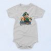 Dj Fred Hip Hop Funny Artwork Baby Onesie