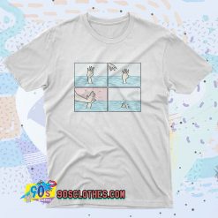 Drowning High Five Dark Humor T Shirt