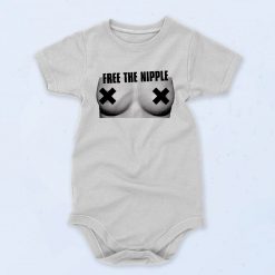 Free The Nipple Cover Baby Onesie