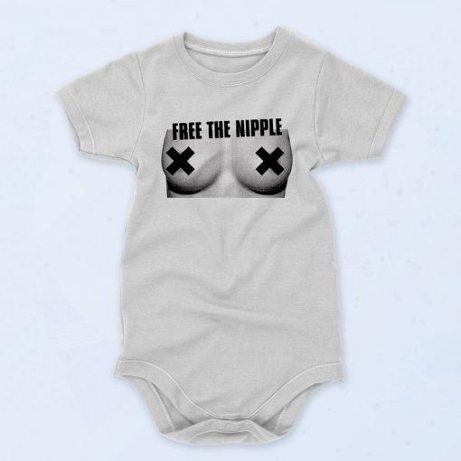 Free The Nipple Cover Baby Onesie