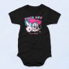 Fuck Off Cartoon Vintage Style Baby Onesie