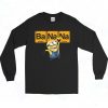 Funny Minions Banana Elemental Long Sleeve Style