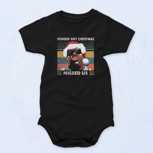 Funny Rapper Notorious BIG Santa Baby Onesie