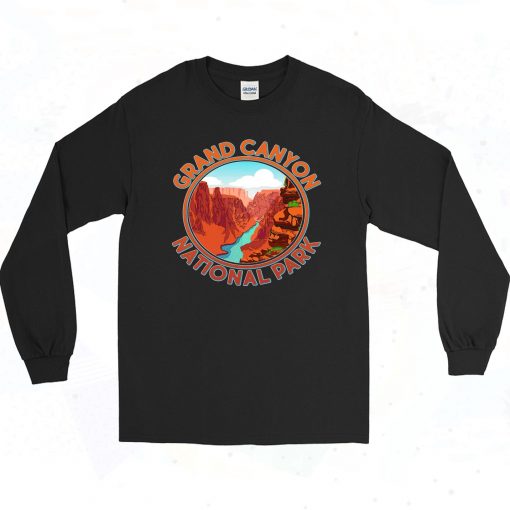 Grand Canyon National Park Vintage Long Sleeve Style