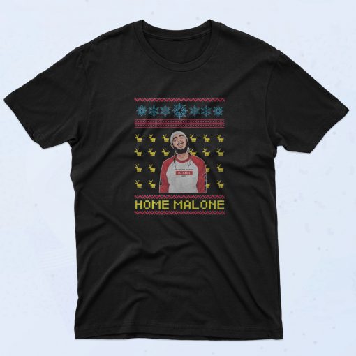 Home Malone Ugly Christmas T Shirt